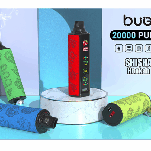 My Style SHISHA HOOKAH 20000 Puffs Vape pen 25ml E-liquid Rechargeable Disposable electronic cigarette- 10PCS Free shipping