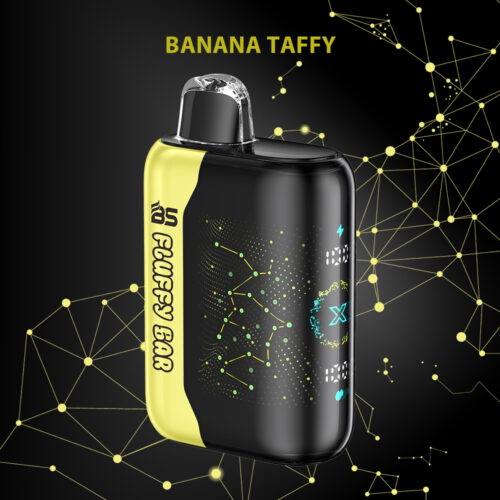 2Banana Taffy Fluffy bar x30 - 30000puff in stock