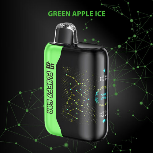 2Green Apple Ice Fluffy bar x30 - 30000puff in stock