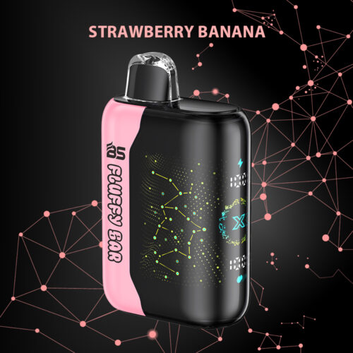 2Strawberry Banana Fluffy bar x30 - 30000puff in stock