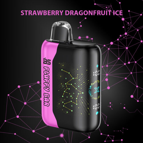 2Strawberry Dragonfruit Ice Fluffy bar x30 - 30000puff in stock