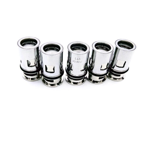 PnP Replacement Mesh Coil, VM5, VM6, Atomizer Head for Drag X Kit, Drag S Kit, Argus Kit, Argus Pro Kit, PnP POD Tank, Pack of 5, No Nicotine