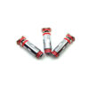 GX-P Mesh Vape Coils - 5 Pack - for the  Galex Vape Kits, Smooth MTL & RDTL Vaping, Long Lasting, Tea Fiber Cotton, Push Fit, No Nicotine