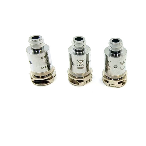 ND coil Nord Replacement Coils, Mesh, 0.6 Ohm, High-Performance, Superior Flavor, Dense Vapor Production, Compatible with Priv N19 Kit, Vaping Coils, Pack of 5, No Nicotine