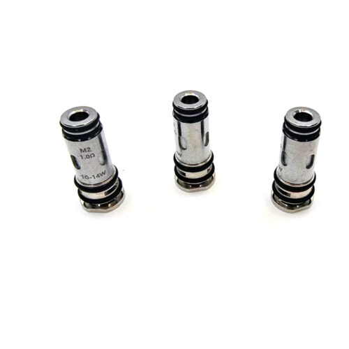 ITO Replacement Coils, M2, 1.0ohm, Premium Coil Ensuring Superior Performance and Durability, Works with Drag Q Kit, Doric Q Kit, Voopoo Vaping Coils, Pack of 5, No Nicotine