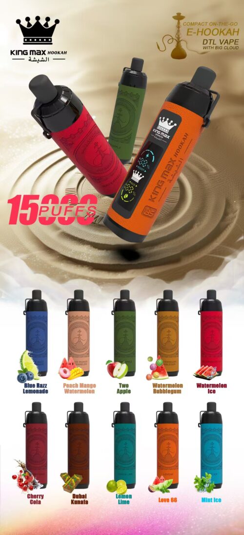 BS Kingmax Hookah 15000 puffs