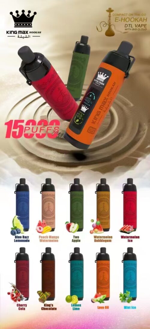 BS Kingmax Hookah 15000 puffs